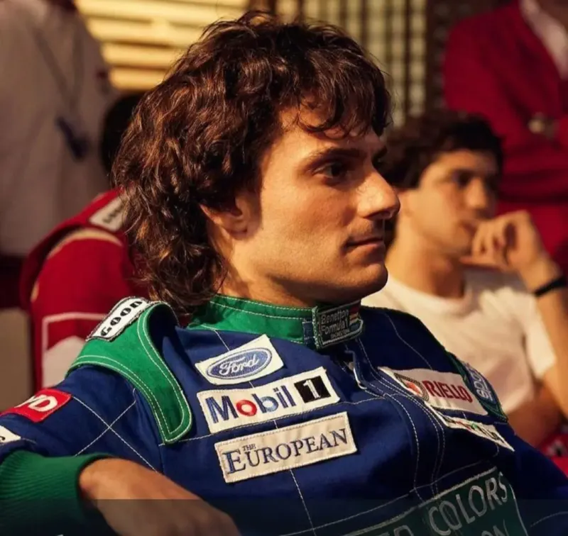 Ator da série “Senna” da Netflix aterrissou em Criciúma