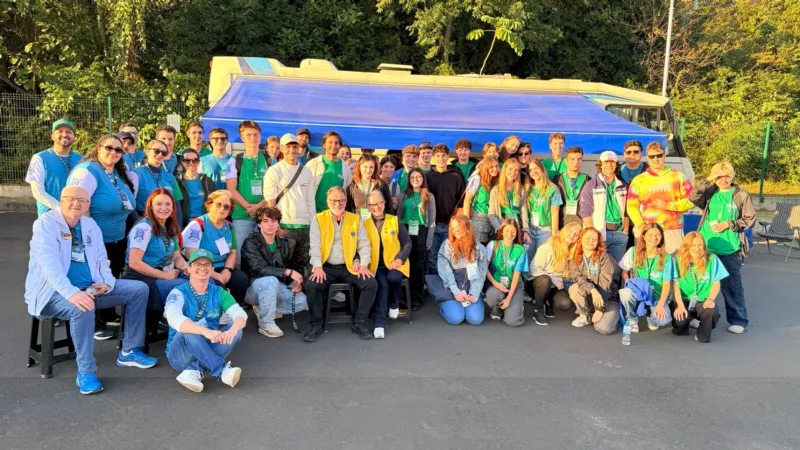 Jovens de 15 países visitam a região da grande Criciúma