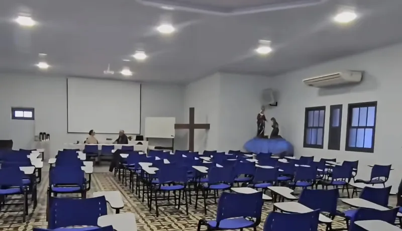 Santuário de Nossa Senhora vira gabinete da Prefeitura de Nova Veneza