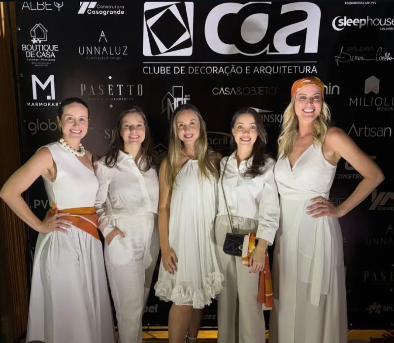 CDA celebra talentos da arquitetura em noite elegante no Donno