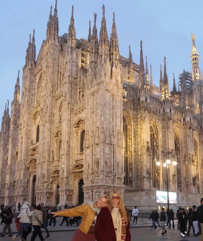 Família Olivo volta à cena fashion internacional nos Alpes Suíços
