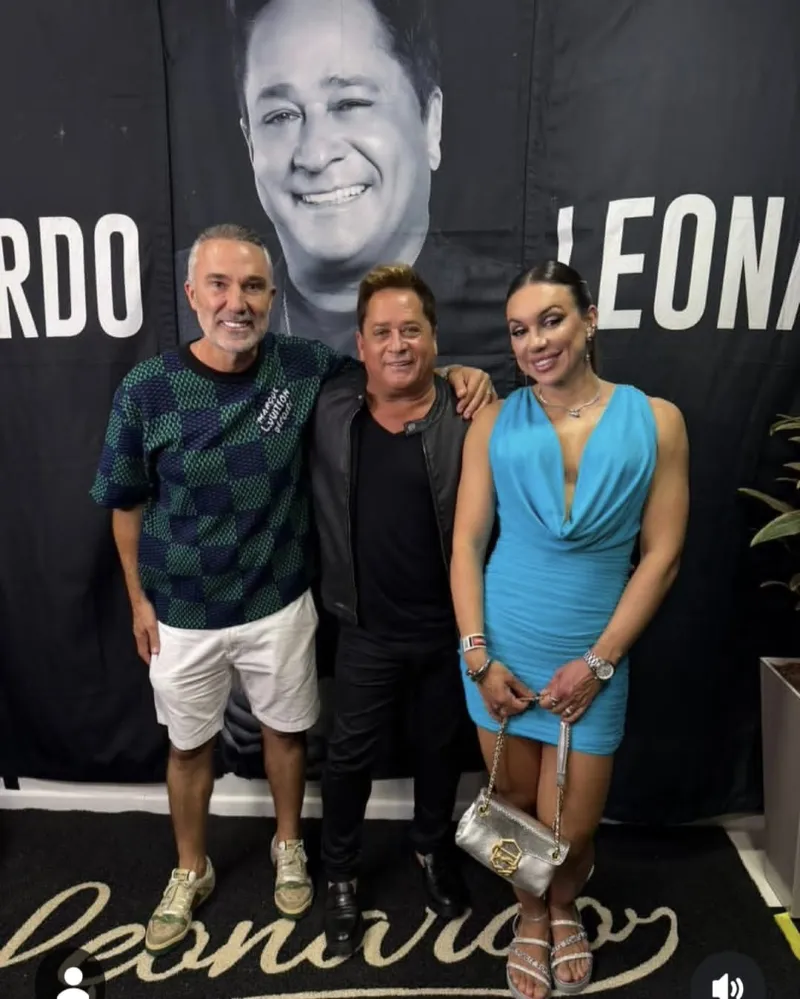 Leonardo fecha o verão em clima de festa na Mailing