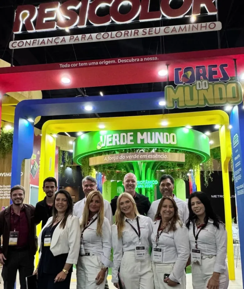 De Siderópolis para o Brasil: Resicolor vira destaque na Expo Revestir