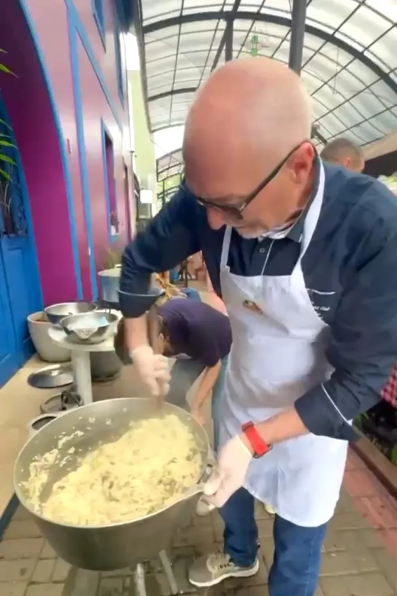 Chef italiano de Belluno é destaque no festival de risotos em Nova Veneza