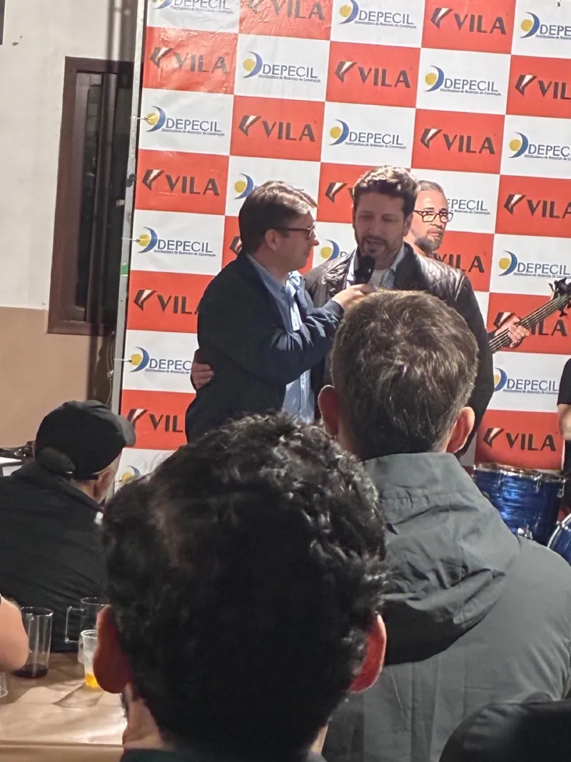 Jatinho de Jaime Dal Farra pousa em evento que reuniu gigante da construção no Norte do Estado
