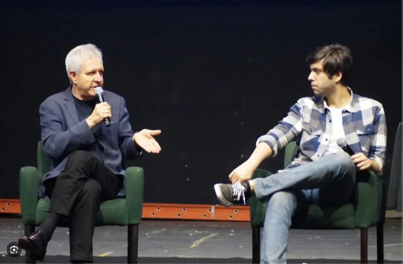 Caio Coppolla e Augusto Nunes em Criciúma
