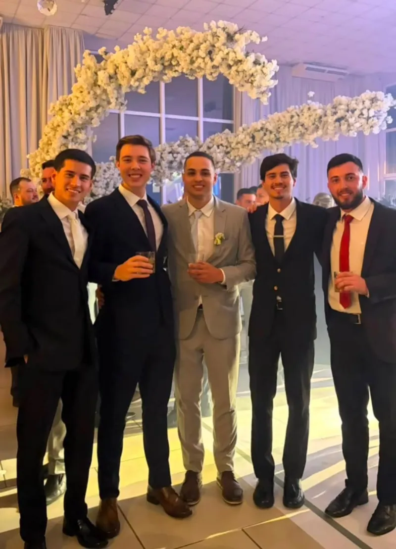 Casamento da filha de político do Rincão reúne a nova geração da elite do Sul