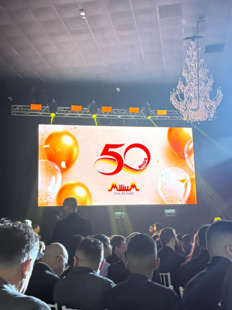 Resicolor presente na festa dos 50 anos da Milium
