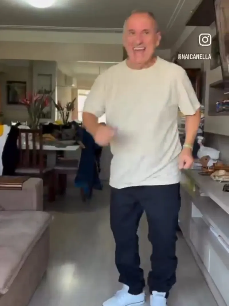 Presidente do Criciúma dá show na dancinha e explode nas redes