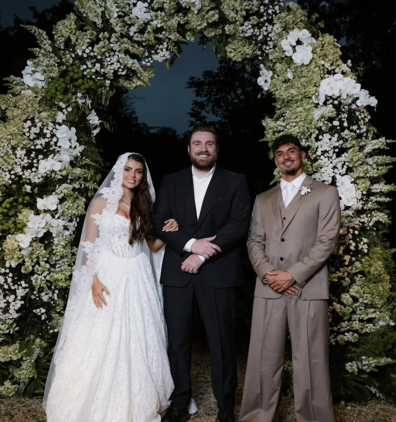 Casamento de Gabriel Medina teve convidados de Criciúma