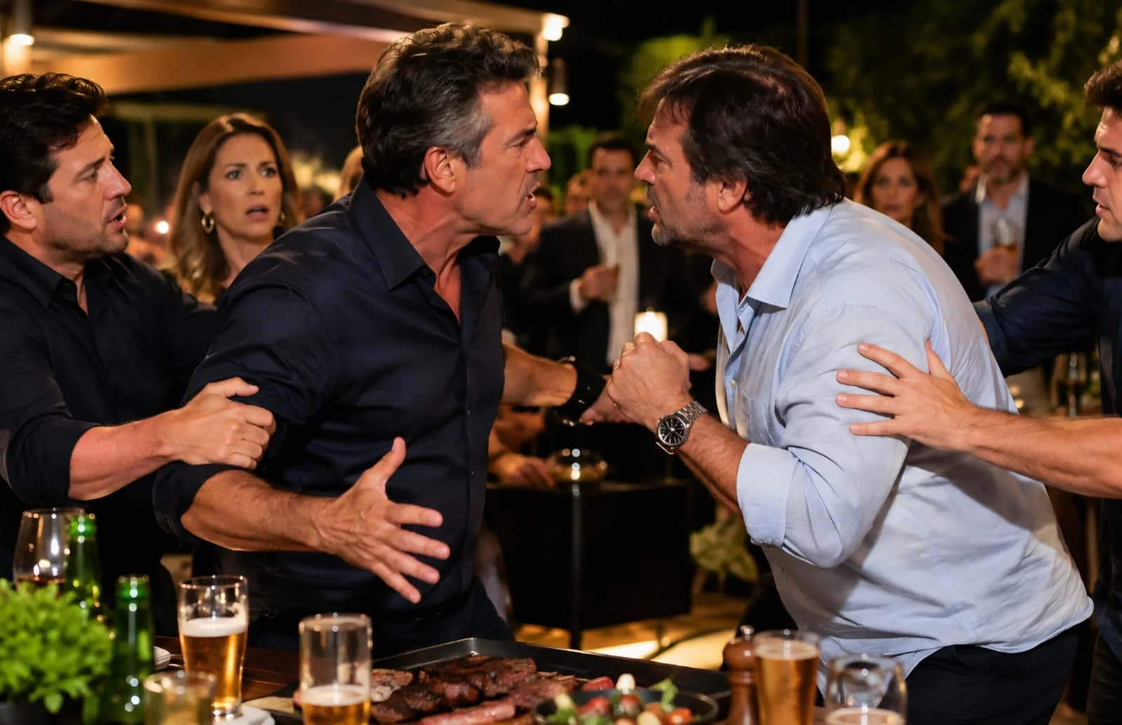 Festa de aniversário termina em climão e tentativa de agressão por causa de herança