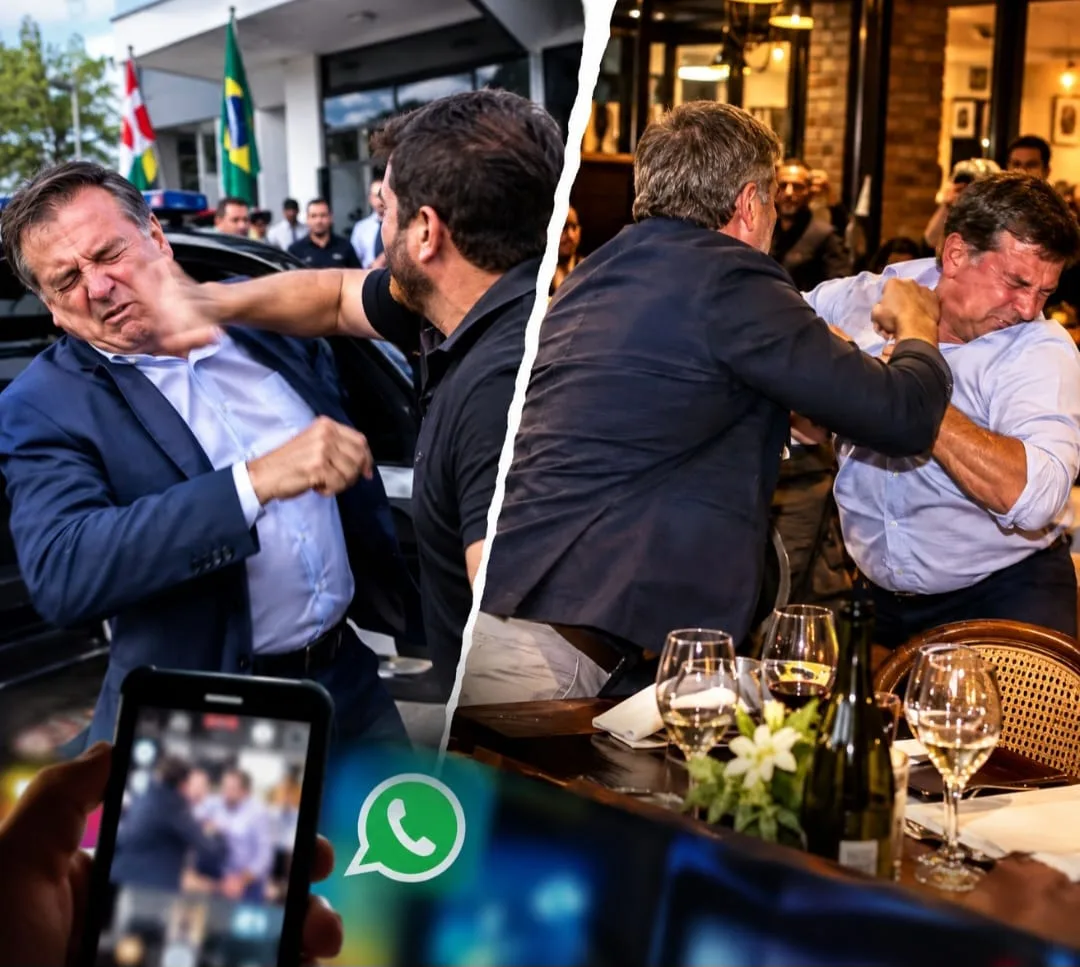 Sexta-feira de barracos: prefeito agredido em Forquilhinha e ex-vereador sai no tapa em restaurante de Nova Veneza